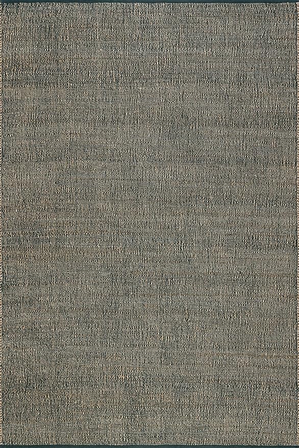 Nuloom Elfriede Handmade, Green/Natural, 7'6" x 9'6", Jute & Cotton, Textured and Earthy, High Traffic, Stain Resistant, Easy Clean, Durable Area Rug for Bedroom, Living Room, Dining, Entryway