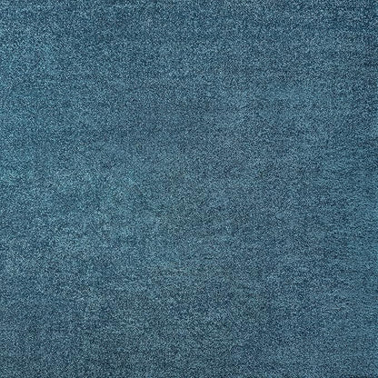 JONATHAN Y Haze Solid Low-Pile Turquoise 7x7 Square Indoor Area Rug, Coastal,Bohemian,Minimalist,Classic, Easy-Cleaning for Living Room,Bedroom,Kitchen,Pet Friendly,Non-Shedding (SEU100H-7SQ)