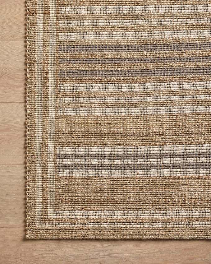 Loloi Chris Loves Julia Judy Collection JUD-03 Natural/Dove 2'-3" x 3'-9" Accent Rug
