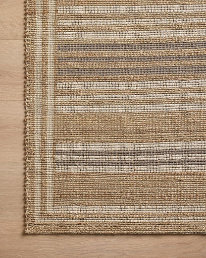 Loloi Chris Loves Julia Judy Collection JUD-03 Natural/Dove 2'-3" x 3'-9" Accent Rug
