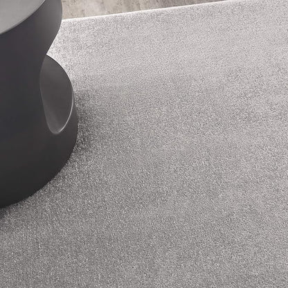 Nourison Home Nourison Essentials Silver Grey 5' x Square Area Rug - Easy Clean, Non Shedding, Bed Room, Living Room, Dining Room, Kitchen (5' x Square)