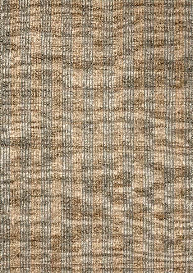 Loloi Chris Loves Julia Judy Collection JUD-04 Natural/Sky 8'-6" x 11'-6" Area Rug