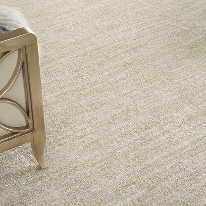 Nourison Home Nourison Essentials Ivory Beige 7' x 10' Area Rug - Easy Clean, Non Shedding, Bed Room, Living Room, Dining Room, Kitchen (7' x 10')