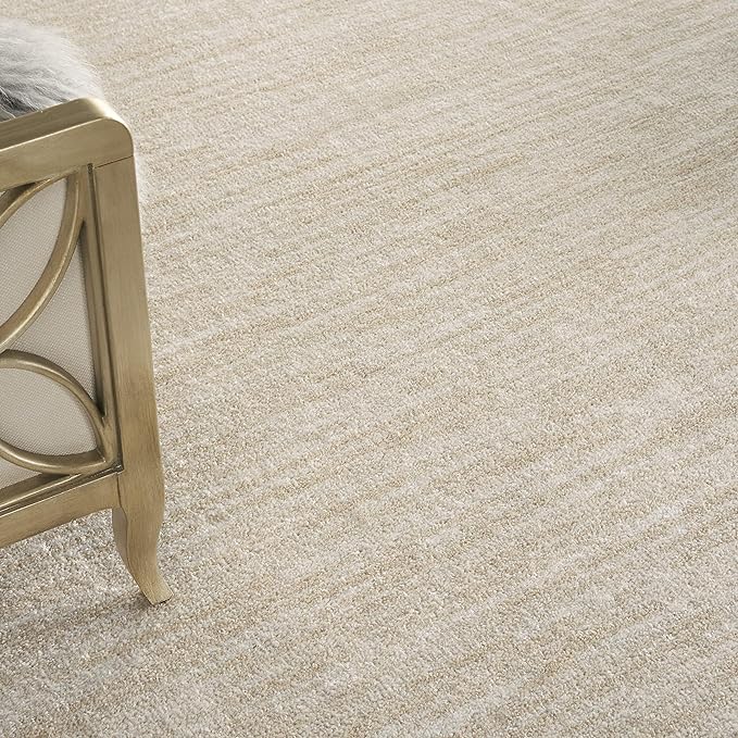 Nourison Home Nourison Essentials Ivory Beige 8' x 10' Area Rug - Easy Clean, Non Shedding, Bed Room, Living Room, Dining Room, Kitchen (8' x 10')