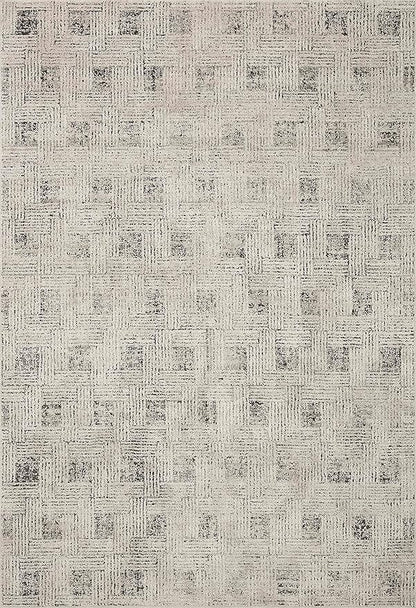 Loloi Kamala Collection KAM-01 Grey/Graphite 6'-7" x 9'-6" Area Rug