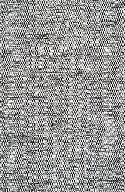 nuLOOM Alessi Solid Farmhouse Cotton Area Rug, 9' 6" x 13' 6", Grey