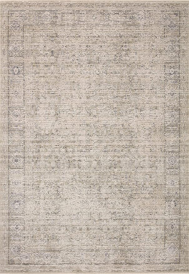 Loloi Amber Lewis Alie Collection ALE-03 Taupe/Dove 9'-6'' x 13'-1'', .13'' Pile Height, Area Rug