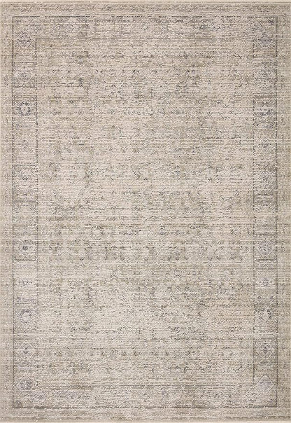Loloi Amber Lewis Alie Collection ALE-03 Taupe/Dove 7'-10'' x 10', .13'' Pile Height, Area Rug