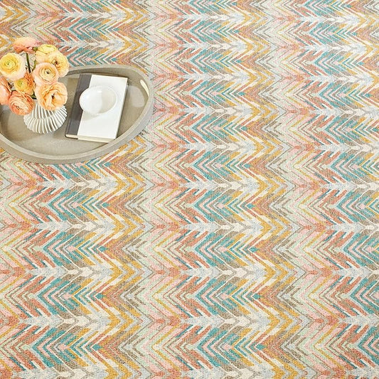 Dash & Albert Seneca Stone Machine Washable Rug, 2 X 3 Feet, Multi Graphic Pattern