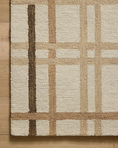 Loloi Magnolia Home by Joanna Gaines Waylon Collection WAY-01 Natural/Bark 5'-0" x 7'-6" Area Rug