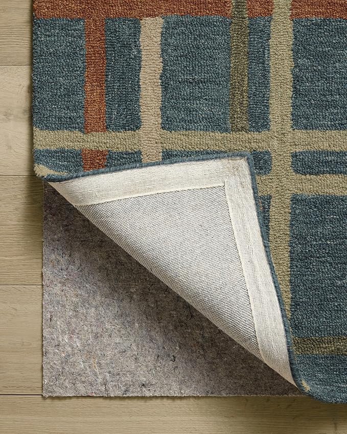 Loloi Magnolia Home by Joanna Gaines Waylon Collection WAY-01 Denim/Multi 2'-3" x 3'-9" Accent Rug