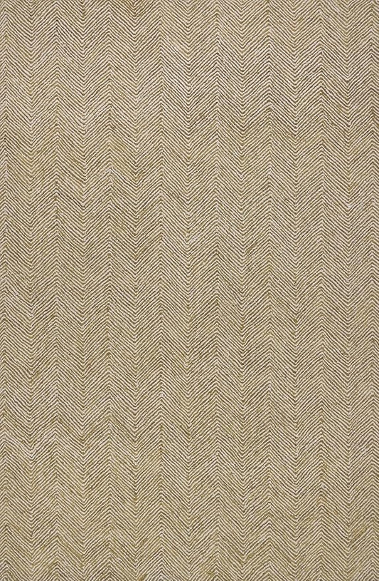 Modern Herringbone Chevron Collection Handmade Wool Area Rug - Durable for High Traffic, Contemporary Design for Living Room, Bedroom, Dining Room Decor (CHV-L, 2' x 3')