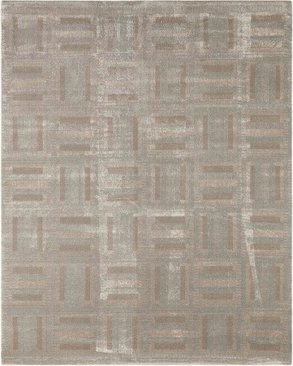 Nourison Home Nordic Grey Multicolor 8' x 10' Scandinavian Area Rug - Easy Clean, Non Shedding, Bed Room, Living Room, Dining Room, Kitchen (8' x 10')