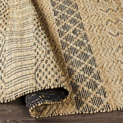 Mark&Day Area Rugs, 9x12 Greensburg Global Tan Area Rug, Beige Grey Carpet for Living Room, Bedroom or Kitchen (8'10" x 12')