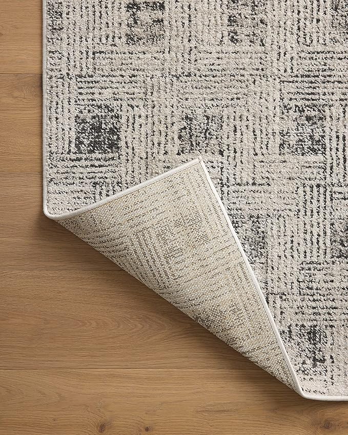 Loloi Kamala Collection KAM-01 Grey/Graphite 11'-2" x 15'-7" Area Rug