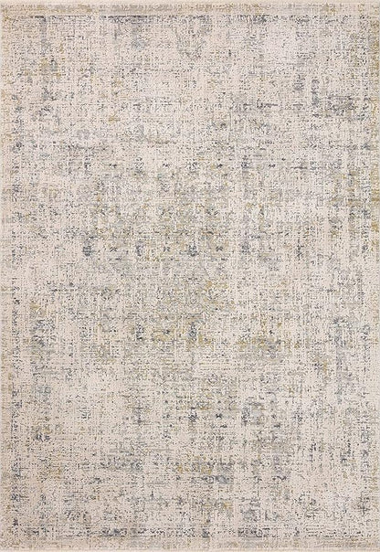 Loloi Amber Lewis Alie Collection ALE-02 Sand/Sky 5'-3'' x 7'-9'', .13'' Pile Height, Area Rug