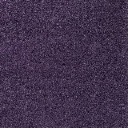 Eyely UES100N-9SQ Supersoft Haze Solid Low-Pile Indoor Area Rug, Coastal, Bohemian, Minimalist, Classic, Casual for Bedroom,Kitchen,Living Room,Non Shedding,Easy-Washing, Purple, 9' Square