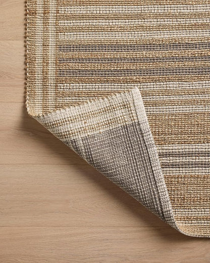 Loloi Chris Loves Julia Judy Collection JUD-03 Natural/Dove 9'-3" x 13' Area Rug