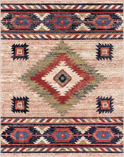 Well Woven Lizette Cream Traditional Medallion Area Rug 9x13 (9'3" x 12'6")