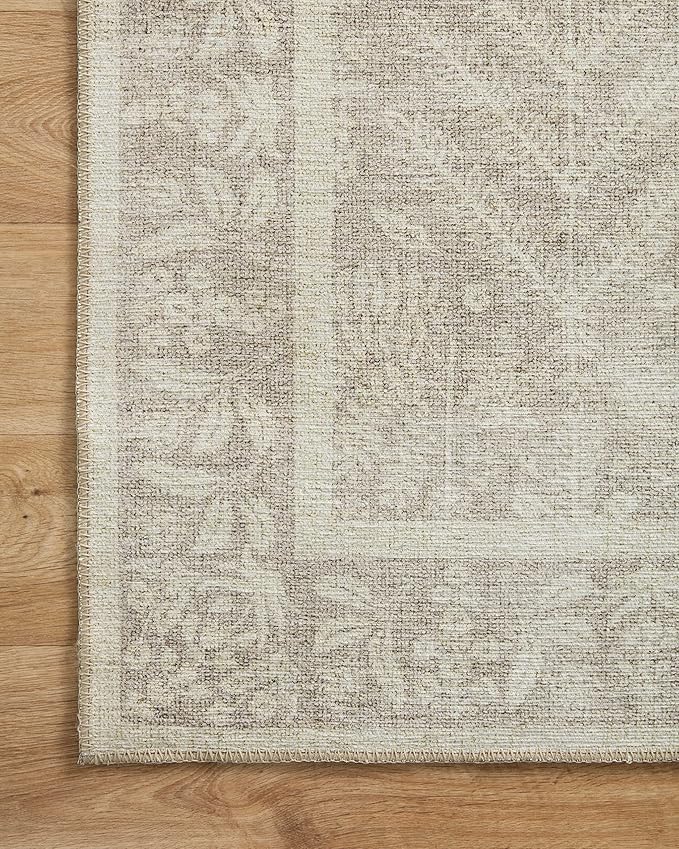 Loloi Rifle Paper Co. Maison Collection MAO-02 Bough Natural 2'-3" x 3'-9", .19" Pile Height, Accent Rug