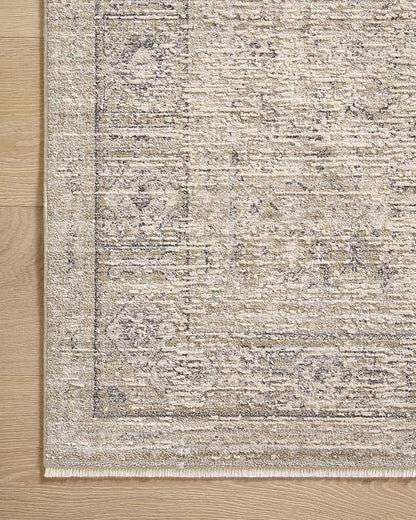 Loloi Amber Lewis Alie Collection ALE-03 Taupe/Dove 2'-7'' x 10'-0'', .13'' Pile Height, Runner Rug