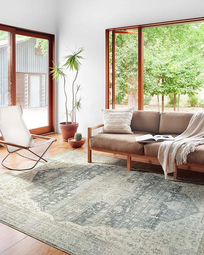 Loloi Skye Collection SKY-12 Charcoal/Dove 2'-6" x 10'-0" Runner Rug