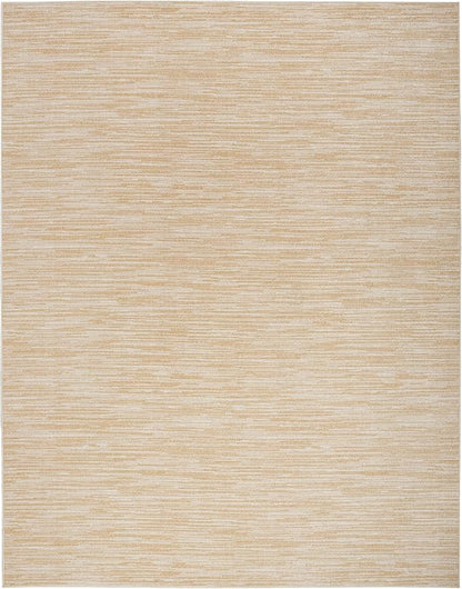 Nourison Home Nourison Essentials Ivory Gold 7' x 10' Area Rug - Easy Clean, Non Shedding, Bed Room, Living Room, Dining Room, Kitchen (7' x 10')