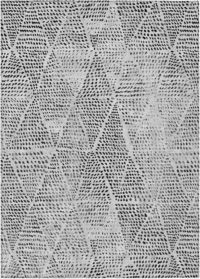 Addison Rugs Chantille ACN591 Pewter 3' x 5' Indoor Outdoor Area Rug, Easy Clean, Machine Washable, Non Shedding, Bedroom, Living Room, Dining Room, Kitchen, Patio Rug