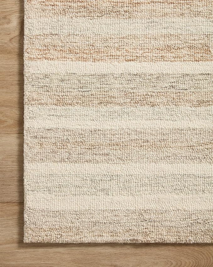 Loloi Chris Loves Julia Chris Collection CHR-03 Ivory/Clay 2'-6'' x 7'-6'', .50" Pile Height, Runner Rug