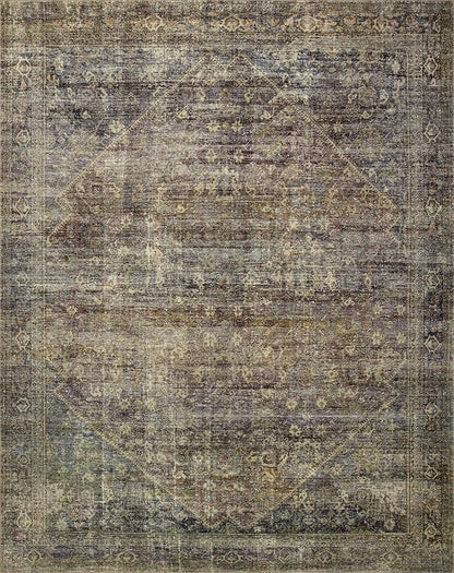 Loloi Amber Lewis Morgan Collection MOG-05 Spice/Lagoon 11'-6" x 14'-6" 38" Thick Area Rug feat. CloudPile Neutral, Room Décor, Vintage Inspired, Livingroom, Bedroom, Dining Area