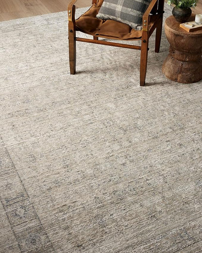 Loloi Amber Lewis Alie Collection ALE-03 Taupe/Dove 5'-3'' x 7'-9'', .13'' Pile Height, Area Rug