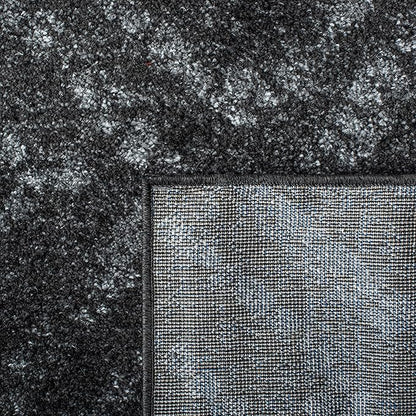 SAFAVIEH Area Rug 8x10 - Adirondack Collection - Large - Dark Grey & Grey, Geometric Trellis Pattern, Non-Shedding & Easy Cleaning, Ideal for Living Room, Bedroom, Office, Dining Space (ADR131F)