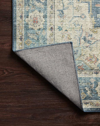 Loloi II Skye Collection SKY-12 Ocean/Multi 2'-3" x 3'-9" Accent Rug