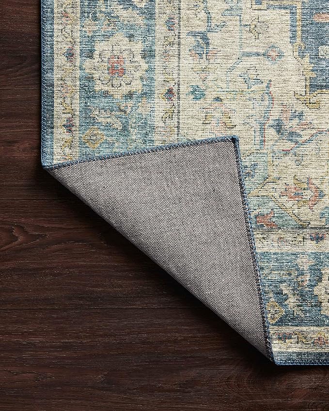Loloi Skye Collection SKY-12 Ocean/Multi 2'-6" x 12'-0" Runner Rug