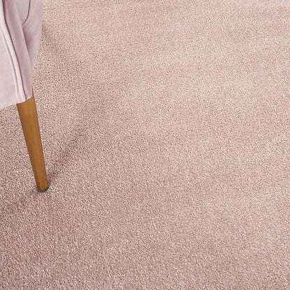 Nourison Home Nourison Essentials Pink 9' x Square Area Rug - Easy Clean, Non Shedding, Bed Room, Living Room, Dining Room, Kitchen (9' x Square)