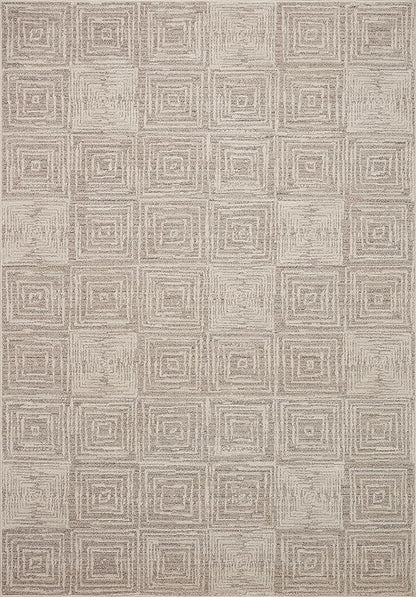 Loloi Darby Collection DAR-05 Beige/Grey 2'-7" x 4' Accent Rug