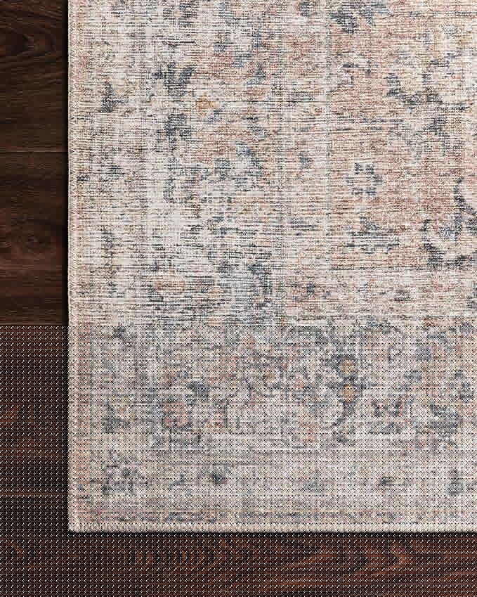 Loloi II Skye Collection SKY-01 Blush/Grey 7'-6" x 9'-6" Area Rug