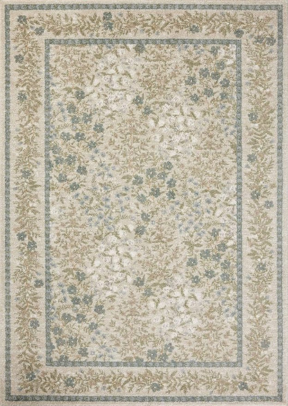 Loloi Rifle Paper Co. Laurel Collection LAU-03 Ivory/Multi 7'-10" x 10' Area Rug
