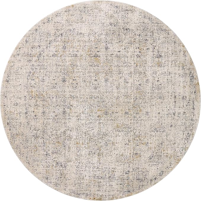 Loloi Amber Lewis Alie Collection ALE-02 Sand/Sky 5'-3'' x 7'-9'', .13'' Pile Height, Area Rug