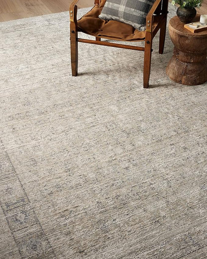 Loloi Amber Lewis Alie Collection ALE-03 Taupe/Dove 7'-10'' x 10', .13'' Pile Height, Area Rug