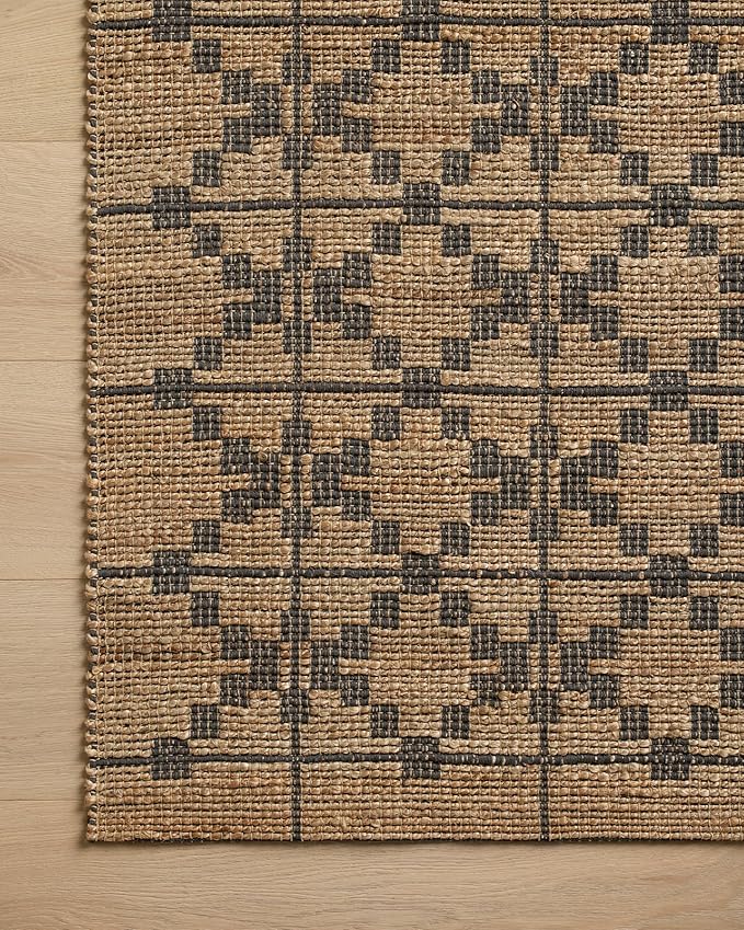 Loloi Chris Loves Julia Judy Collection JUD-05 Natural/Graphite 2'-3" x 3'-9" Accent Rug