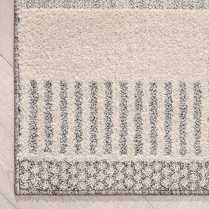 Well Woven Brer Beige Abstract Geometric Tribal Area Rug 3x5 (3'11" x 5'3")