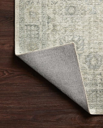 Loloi II Skye Collection SKY-14 Natural/Sage 2'-6" x 7'-6" Runner Rug