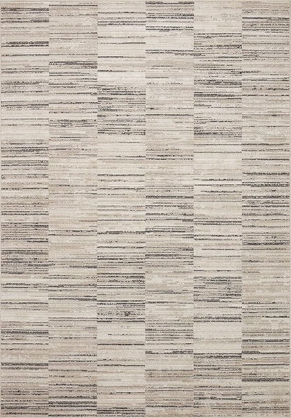 Loloi Darby Collection DAR-01 Charcoal/Sand 11'-6" x 15' Area Rug