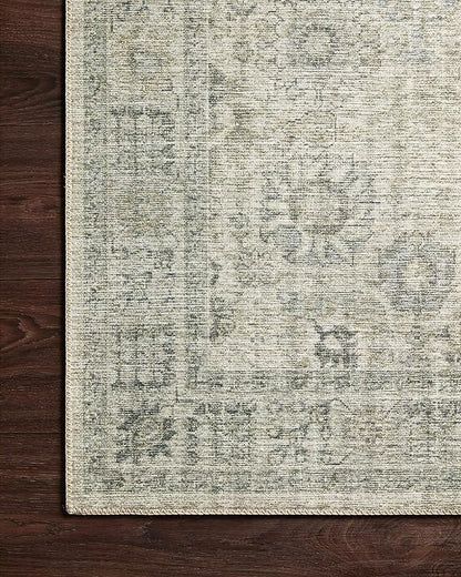 Loloi II Skye Collection SKY-14 Natural/Sage 5'-0" x 7'-6" Area Rug