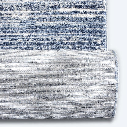 Well Woven Custom Size Hallway & Stair Runner- Harlow Delphi Taupe 31 Inches Wide x 5 Feet Long Runner (31" x 5') Runner Rug - Modern Stripes Pattern, Ultra-Soft, Easy-Clean