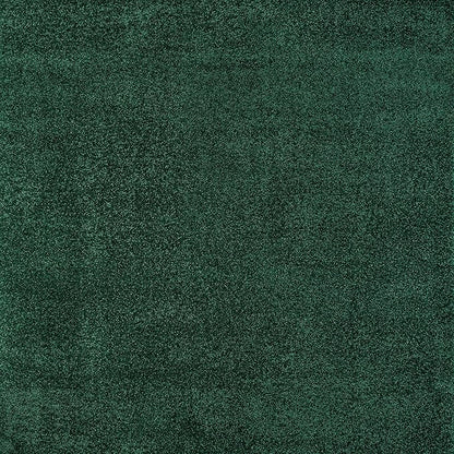 Eyely UES100L-6SQ Supersoft Haze Solid Low-Pile Indoor Area Rug, Coastal, Bohemian, Minimalist, Classic, Casual for Bedroom,Kitchen,Living Room,Non Shedding,Easy-Washing, Green, 6' Square