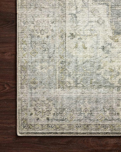 Loloi Skye Collection SKY-12 Charcoal/Dove 2'-6" x 10'-0" Runner Rug