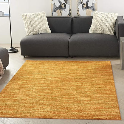 Nourison Home Nourison Essentials Sunburst 4' x 6' Area Rug - Easy Clean, Non Shedding, Bed Room, Living Room, Dining Room, Kitchen (4' x 6')