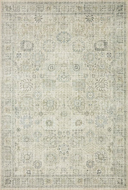 Loloi Skye Collection SKY-14 Natural/Sage 2'-3" x 3'-9" Accent Rug